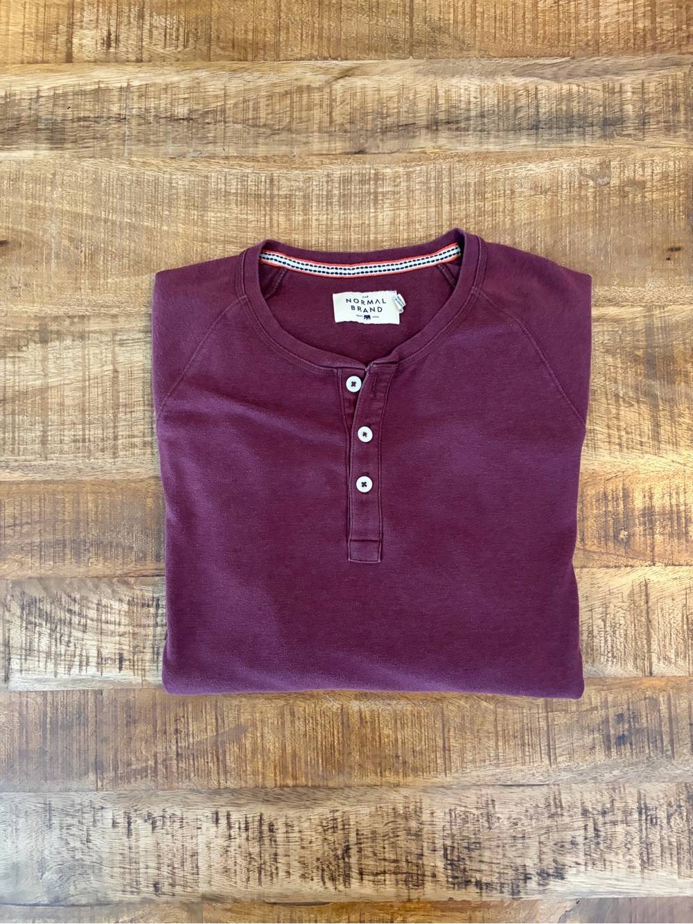 The Normal Brand Puremeso Everyday Long Sleeve Henley
